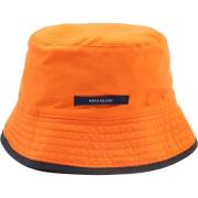 Hoed Suitable Reversible Bucket Hat Navy Oranje