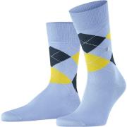Socks Burlington Manchester Sok Ruit Lila 6256