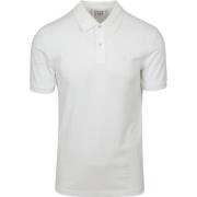 Polo Shirt Korte Mouw Scotch &amp; Soda Core Piqué Polo Wit