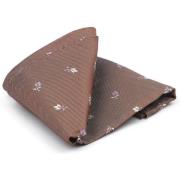 Schoenaccessoires Suitable Zijde Pochet Bloem Bruin