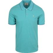 T-shirt Scotch &amp; Soda Melange Polo Turqoise