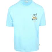 T-shirt Shiwi T-Shirt Finn  Coast Backprint Lichtblauw