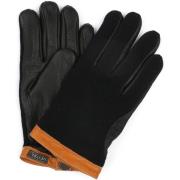 Handschoenen Hestra Handschoen Wool Tricot Leer Zwart