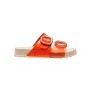 Slippers Melissa Cozy Slide AD - Beige/Orange