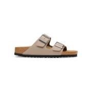 Slippers BIRKENSTOCK Arizona BS Birko-Flor Regular - Gray Taupe