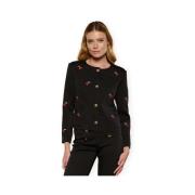 Vest Minueto Cherry Jacket - Black