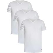 T-shirt Korte Mouw Lyle &amp; Scott Set van 3 basic lounge T-shirts me...