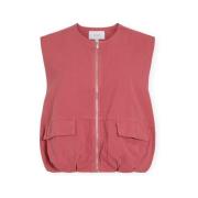 Blouse Vila Deny Vest - Holly Berry