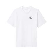 T-shirt Korte Mouw Calvin Klein Jeans Camisetas Hombre Modèle Lv14rf85...