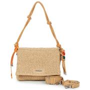Schoudertas Desigual HALF LOGO RAFFIA VENECIA
