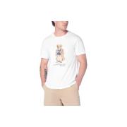 T-shirt Korte Mouw Ralph Lauren T-shirt Ralph Lauren Polo Bear Blanc