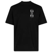 T-shirt Korte Mouw Amiri ARGYLE TEE BLACK
