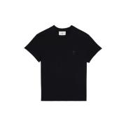 T-shirt Korte Mouw Ami Paris T-SHIRT UTS003.724.001 BLACK