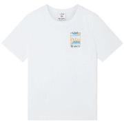 T-shirt Korte Mouw Casablanca BEACH CLUB TSHIRT WHITE