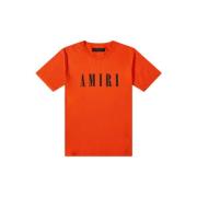 T-shirt Korte Mouw Amiri CORE LOGO TEE ORANGE