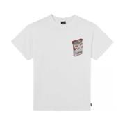 T-shirt Korte Mouw Propaganda PRTS709-02 T-SHIRT-POCKET WHITE