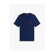 T-shirt Korte Mouw Tommy Hilfiger MW0MW43066-DCC CARBON NAVY
