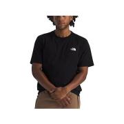 T-shirt Korte Mouw The North Face T-shirt MN Evo Box NSE Regular Noir