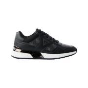 Lage Sneakers Guess Baskets Mickay Similicuir Noir