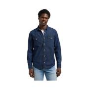 Overhemd Lange Mouw Lee 112370561-LAKESIDE WASH