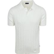 T-shirt Suitable Respect Poloshirt Knit Cable Ecru