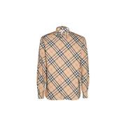 Overhemd Lange Mouw Burberry SHIRT 8087634 1007 BEIGE