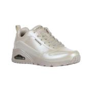 Lage Sneakers Skechers Baskets Uno Galactic Gal crème