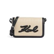 Schoudertas Karl Lagerfeld Bolsos Mujer Modèle K/signature Raffia Cros...