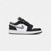 Lage Sneakers Nike 1 Low Black White Grey (GS)