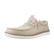 Nette schoenen HEYDUDE Informales Hombre Modèle Wally Mesh Neutrals