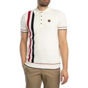 Polo Shirt Korte Mouw Trojan Polo shirt met racestrepen en fijne draad