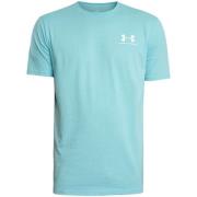 T-shirt Korte Mouw Under Armour T-shirt met logo op de linkerborst