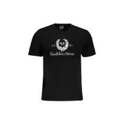 T-shirt Korte Mouw Gianmarco Venturi au01419linoneblack2xl