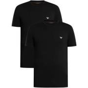 Pyjama's / nachthemden Emporio Armani 2-pack Lounge Crew aansluitende ...