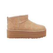 Snowboots UGG Escarpins Classic Ultra Mini Platform sable