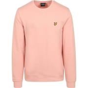 Sweater Lyle &amp; Scott Lyle Scott Sweat Crewneck Grapefruit Roze