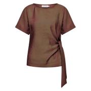 Blouse Helena Hart 7766 Top Nila sparkle Havanna