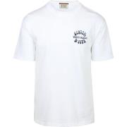 T-shirt Korte Mouw Scotch &amp; Soda Scotch Soda T-Shirt Backprint Wit