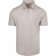 Polo Shirt Korte Mouw Desoto Poloshirt Essential Greige