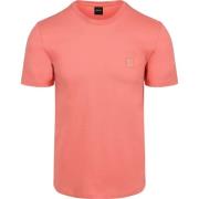 T-shirt Korte Mouw BOSS T-shirt Tales Roze