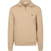 Trui Lacoste Pullover Zipper Geel
