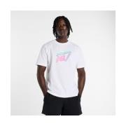 T-shirt Korte Mouw New Balance Classic tri-logo t-shirt