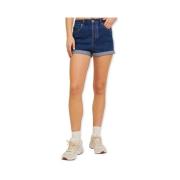 Korte Broek JJXX Hazel Mini Shorts - Medium Blue Denim