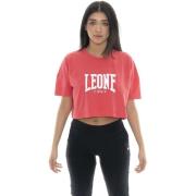 T-shirt Korte Mouw Leone 1947 Woman T-Shirt Crop New Basic