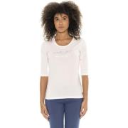 T-Shirt Lange Mouw Leone 1947 Woman T-Shirt Short Sleeves Braid