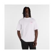 T-shirt Korte Mouw New Balance Classic tri-logo heat map t-shirt