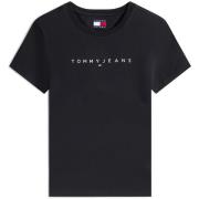 T-shirt Korte Mouw Tommy Jeans Tjw Slim Linear Tee