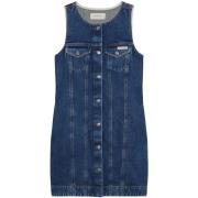 Korte Jurk Calvin Klein Jeans Whs Slvls Mini Truck