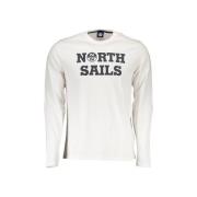 T-Shirt Lange Mouw North Sails 9024780004c5a564bianco0101xl