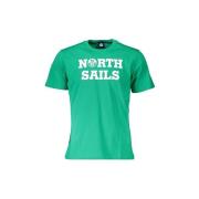 T-shirt Korte Mouw North Sails 902503000verde0423